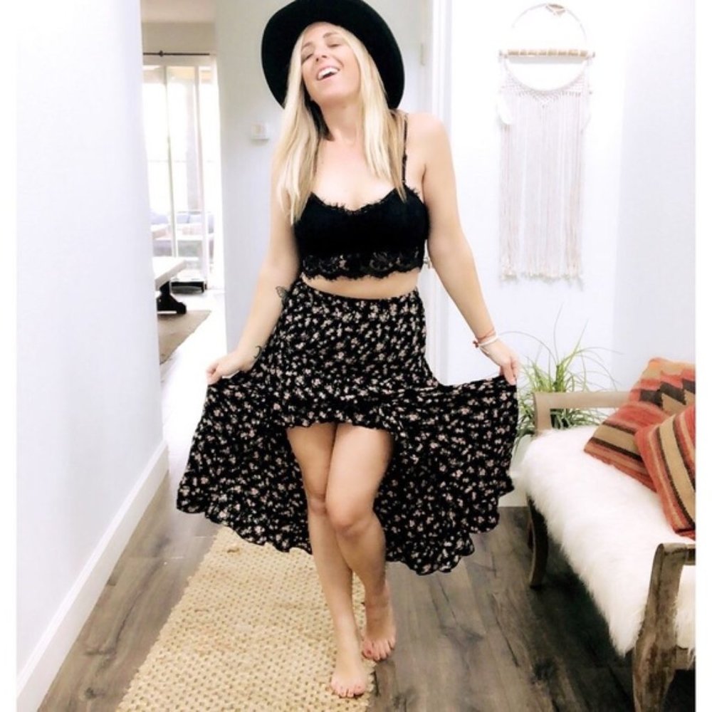 Sale 💐Pretty Floral Print Maxi - Picture 3 of 7